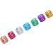 Aluminum Hair Braid Ring Portable Dreadlocks Ring Exquisite Stylish for Men Women for Family Gathering for Dance Party - Buy Online on GoSupps.com