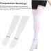 Buy COMFYFIT Compression Stockings 5-20mmHg | Leg Swelling Relief & Varicose Vein Support | White Compression Stockings for Enhanced Venous Health - Buy Online on GoSupps.com