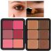 Cream Blushes Palette Facial Camouflage ing Pallet Facial Camouflage ing Pallet Correcting Cream Waterproof Long-lasting Concealer Palette For Dark Circles Pochy - Buy Online on GoSupps.com