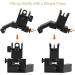 MAGORUI Fiber Optics Iron Sights  Low Profile 45 Degree Front and Rear Backup AR Sights  All Metal Construction Two Aperture Sight with Red and Green Dots for Picatinny and Weaver Rail - Buy Online on GoSupps.com