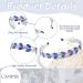 Campsis Blue Rhinestones Wedding Headpiece - Bridal Crystal Bride Headband for Baroque Prom Party - Buy Online on GoSupps.com