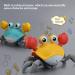 Crawling Crab Baby Toys with Music and LED Light for Kids Toddles - Interactive Infrared Induction RC Toys with Automatically Avoid Obstacles - USB Rechargeable Electronics Toys for Boy and Girl Gift - Buy Online on GoSupps.com