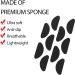 Anti-Slip D-Shape Sponge Nose Pads - Self-Adhesive Glasses Nasal Pads (80PC) for Ultimate Comfort | International Shipping Available - Buy Online on GoSupps.com