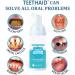 Teethaid Mouthwash & Whitening Toothpaste Foam - 3 Pieces for Calculus Removal Teeth Whitening & Bad Breath Elimination - 2023 - Buy Online on GoSupps.com
