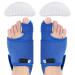 LTLCLZ 1Pair Adjustable Toe Bunion Splints Straightener With Gel Arch Foot Pain Relief Hallux Valgus Correction Bunion Splint