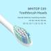 WHITOP Adults Sonic Electric Toothbrush Replacement Brush Heads - Set of 4 Pack C69 White | Daily Cleaning Type Bristles | Compatible with CD-02 CD-04 CD-06 CD-10 CD-11 CD-13 CD-14 - Buy Online on GoSupps.com