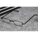 Kokobin Flexible Metal Reading Glasses - Unisex Feather-Hinge Readers with Case (2 St ck +1.0 Dioptria) - Perfect Visual Aid - Buy Online on GoSupps.com