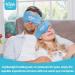 Hilph Heated Eye Mask for Dry Eyes Microwave Activated Warm Eye Compress for Dry Eyes Blepharitis & Stye Eye Treatment Microwave Eye Mask Moist with Pastable Inner Pack for Puffy Eyes Blue-removable - Buy Online on GoSupps.com