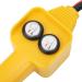 Winch Control Handle - 12V Wired Controller for Capstan (1500-5000lbs) - Push Button Style - Yellow - Buy Online on GoSupps.com