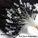 Rich Choices Micro Loop Human Hair Extensions 16 Inches Real Human Hair Extensions 100s 0.5g/Strand 50g Remy Straight Hair Durable Ring Beads #1B Natural Black 16 Inch #1B Natural Black - Buy Online on GoSupps.com