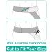 Lightweight Pelvic Support Belt for Pregnancy | 2-in-1 Back Brace & Pelvic Floor Band | Relieves Postpartum Pain & Vulvar Varicosities | Trimmable & Minimalist Design - Buy Online on GoSupps.com