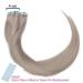 Elailite Invisible Tape Extensions - 20PCs Real Human Hair Remy 30cm Gray Tape In Extensions for Smooth Style - Buy Online on GoSupps.com