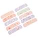 1 Box Cartoon Burns Bandages Dressing Pads Boobtapes Breathable Stickers Woundplast Scrapes Cartoon Bandages Hemostasis Patch Large Bandages Glue