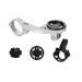 Kbrotech Bike Out-Front Mount Bicycle Handlebar Combo Mount for Garmin Bryton Gopro Flashlight,Compatible with 31.8mm 25.4mm Handlebar silver