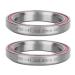 Keenso Headset Bearings, 2Pcs Lightweight BMX Headset Bearings Durable 1.6 * 1.2 * 0.3inch * 45 41.8MM Race Cycling Headset Bearing Bicycle Headset