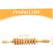 15-Inch Muscle Roll Rod - Wood Massage Tool with 9 Rollers for Deep Tissue Body Sculpting & Therapy - Buy Online on GoSupps.com
