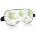 Haskirky Light Blocking Eye Mask Breathable and Adjustable Adult Men and Women Travel on Business Trips Yoga Meditation Light Smooth Comfortable Eye Mask Office Deep Sleep Goodies Cartoon Frogs & R