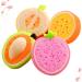 Housoutil 12 Pcs Kids Bath Ball Tools | Fun Pouf Shower Sponge & Bath Sponges for Kids | Pearlescent Baby Blush | Ideal for Body Wash & Bathing - Buy Online on GoSupps.com