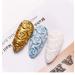 4pcs Mix Nail Art Silicone Printing Templates | 3D Soft Nail Carving Mold Stencils for Manicure - Buy Online on GoSupps.com