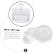 minkissy Nail Art Crystal Cup Candy Bowl Monomer Dish Crystal Liquid Nail Dish Manicure Mini Dappen Dish Nail Glitter Holder Acrylic Powder Holder Nail Powder Cup Dish Storage Box Glass 6X6cm Transparent - Buy Online on GoSupps.com