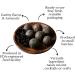 Premium clay Oven-Dried Black Limes - 100g Single ingredient whole black Lime | Authentic Middle Eastern Flavor - Ideal for Cooking and Seasoning - Buy Online on GoSupps.com