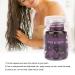 Moisturizing Hair Care Vitamin Capsules - Anti-Frizz & Repair Dryness with Violet Essence - Buy Online on GoSupps.com