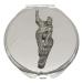 Snowboarder Compact Mirror Handbag Gift With Free Engraving 336