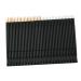 Didiseaon 100pcs Wand Applicator Eyeliner Liquid Eye Makeup Tools 15cmX10cm Black