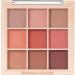 Eyeshadow Makeup Palette 9 Colors Matte Eye Shadow Powder Long Lasting Contouring Highlighter Blusher Eyeshadow for Girls Women Beginners Aezon 7184-03# Grapefruit Broken Gold Plate - Buy Online on GoSupps.com