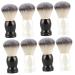 Beavorty 8 STK Manual Razor Brazil Razor Shaving Shaving Sailing Soap Tool Men Razor Brazil Razor Cleaning Accessories Bartbrush The main fiber wool Gift Man 10.5x3.3cmx4PCs As shown x 4 pieces