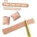 Cabilock 2pcs Gel Toe Covers for Men - Toe Protection Sleeves - Reusable Toe Cushion Tubes - Anti-Wear Finger Sleeves - Beige 20X2.5CM - Buy Online on GoSupps.com