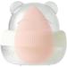 Makeup Sponge Travel Case Beauty Egg Storage Case Bear Shape - Beauty Sponge Storage Case Cute Make Up Sponges Case Travel Makeup Sponge Organize for Women White - Buy Online on GoSupps.com