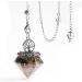 JEWIZJST natural stone pendant Natural Crystal Stone Hexagonal Pyramid Pendent Crystal Gemstone Pendant Amulet Jewelry Citrine Wide 1.14in High 1.77in One size - Buy Online on GoSupps.com