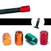 BronaGrand 20pc Schrader Tire Valve Caps - Aluminum Alloy, Bike Dust Cover Caps in 10 Colors (Style1) - Buy Online on GoSupps.com