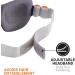Dreamer Eye Mask - Light-Blocking Sleep Mask for Travel | Uninterrupted Sleep on Airplanes Buses & Trains - Dark Blue - Buy Online on GoSupps.com