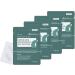 4PC Patchs Micro-aiguilles Dissolving Pour Les Yeux limine Les Cernes - R duit Les Rides Et Les Gonflements Patch Anti Cernes Avec Acide Hyaluronique Et Peptides Microneedle Eye Patches