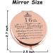 Sweet 16 Rose Gold Compact Mirror - Perfect 16th Birthday Gift for Daughter, Granddaughter, Niece, Sister, Friends - Makeup Mirror for Girls - Buy Online on GoSupps.com