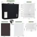 Craft Organizer Binder with Magnetic Sheets - Stamp and Die Cut Storage for Scarpbooking Supplies - 2x12.5x10 - Includes 1 Bag and 14 Accessories - Buy Online on GoSupps.com