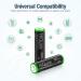HiQuick AA Rechargeable Batteries 2800mAh - High Capacity 16 Pack | Eco-Friendly & Long-Lasting Performance for International Shipping - Buy Online on GoSupps.com