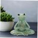 Zerodeko Frog Yoga Ornaments Heart Decorations Hanging Zen Decor Frog Statue Outdoor Decorations Home Decoration Miniture Decoration Yoga Decor Office Tea Pet Desktop Ceramics - Buy Online on GoSupps.com