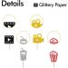 Movie Cupcake Toppers Hollywood Baby Shower/Birthday Party Decor Roll Camera Popcorn Sign Dessert Picks Movie Night Themed Party Decoration - Black & Red Glitter - Buy Online on GoSupps.com