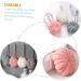 Beavorty 4pcs Pumpkin Bath Flowers | Premium Loofahs & Shower Sponges for Babies | Soft Bath Pouf & Cleaning Supplies - Buy Online on GoSupps.com