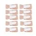 Syrisora 10pcs Hallux Valgus Corrector Thumb Toe Separator Bunion Adjuster Orthopedic Braces