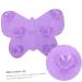 HAPINARY 1pc Silicone Scrub Pad Hair Brush Cleaner Cleaning Tool Beauty Brush Cleaning Mat Make up Cosmetic Brush Cleaning Mat Purple Makeup Brush Silica Gel Cleaning Board 23X17cm Purple - Buy Online on GoSupps.com