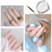 White Pearl Chrome Nail Powder - Shiny Mirror Effect Glitter for Nail Art Jewelry - Metallic Pigment for Magic Nails - Buy Online on GoSupps.com