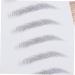 MAGICLULU 4 Pcs 3d Eyebrow Stickers Natural Eyebrow Sticker -like Artificial Eyebrow 6d Template Water Proof - Buy Online on GoSupps.com