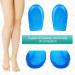 Buy O/X Type Leg Orthopedic Insoles | Soft Gel Heel Pillow for Supination & Pronation - Unisex Blue Large - Buy Online on GoSupps.com