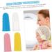 Magiclulu 12-Piece Silicone Toothbrush Set for Children | Oral Care & Hygiene Tools | Gentle Tooth Cleaning & Massage Device for Infants - Buy Online on GoSupps.com