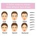 Reusable Eyebrow Stencils Set | 8 Elegant Shapes for Perfect Brows | Makeup Tools with Holder for Flawless Application - Buy Online on GoSupps.com