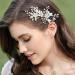 Wedding Bridal Hair Comb Crystal Bridal Hair Pins Flower Bridal Hair Accessories Set Wedding Hair Accessories Side Comb Hair Accessories for Brides Bridesmaids#Combination 1 - Buy Online on GoSupps.com